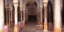 Sala de oración, Gran Mezquita de Kairouan, Túnez