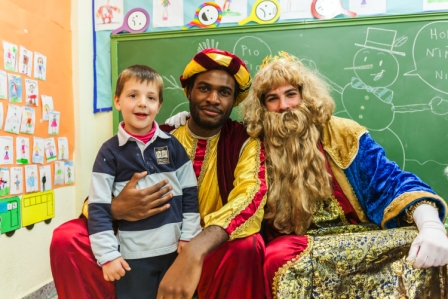 Los RRMM y Papá Noel en INF 5C 23