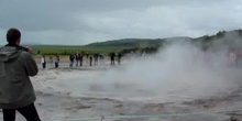Geiser en Islandia
