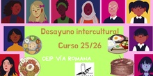 Desayuno intercultural fin de curso CEIP Vía Romana 25/26