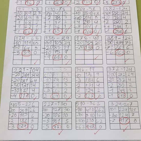 Algoritmos ABN para sumas y restas 5