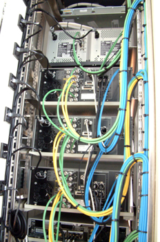 Panel trasero vídeo DVCPRO