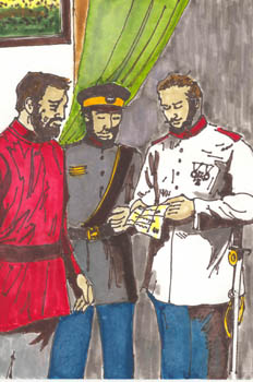 Miguel Strogoff (El correo secreto del zar): Ogareff se hace pas