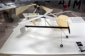 Maqueta del Autogiro, Museo del Aire de Madrid