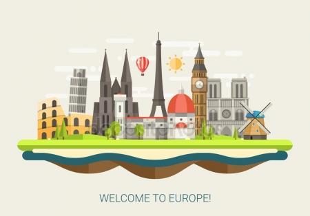 fotos edificios de Europa para pintura patio 2