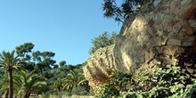 Zona de jardines, Parque Güell, Barcelona
