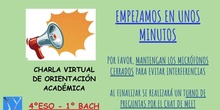 Orientación y prematrícula de 4º ESO a Bach y ciclos - IES Villa de Valdemoro