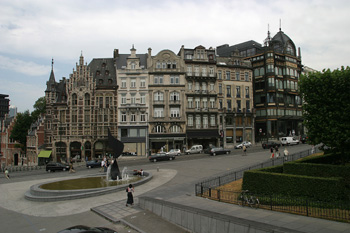 Calle Coudenberg, Bruselas, Bélgica