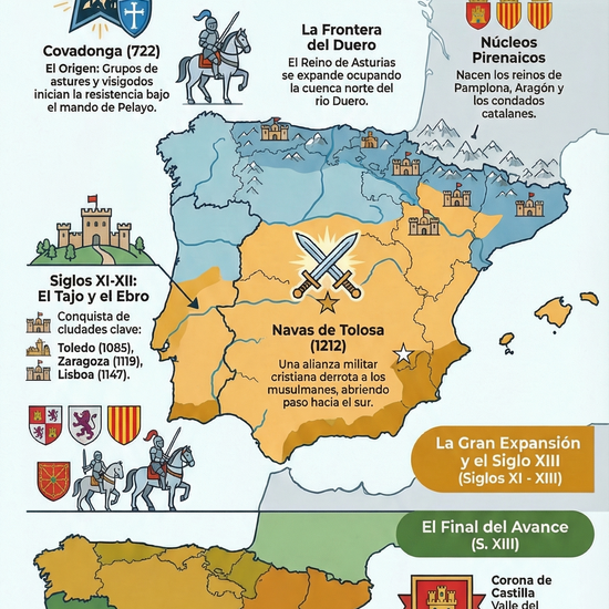 Infografía Reconquista