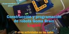 #cervanbot IV: "Construcción y programación de robots Goma Brain" con Logix 5 (grabaciones realizadas por alumn@s)