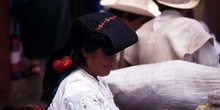 Vendedora en San Cristóbal de las Casas, México