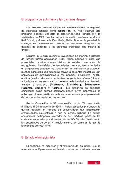 Página 43 de la Guía Didáctica de la Shoá