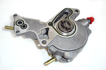 Bomba de vacío. Vista lado arrastre