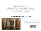 NEOLITHIC'S TOOLS