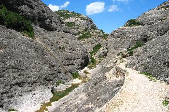 Río Els Estrets, cerca de Arnes, Tarragona