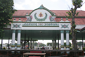 Sala de ceremonias, Kraton, Jogyakarta, Indonesia