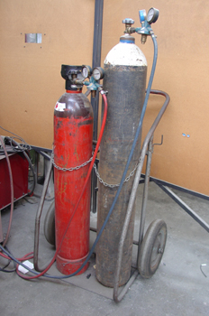 Equipo de soldadura Oxiacetienica.