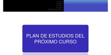 Previsión Oferta Educativa 2018-19