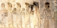 Relieve Procesión de los Tributarios, Persépolis (Irán)