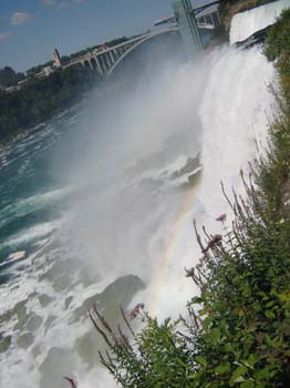 Cataratas y Rainbow Brigde al fondo