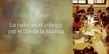 La radio en el colegio por el Día de la Música