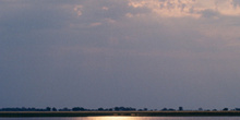 Atardecer en el río Chobe, Botswana
