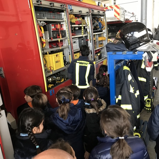 Visita al Parque de Bomberos 11