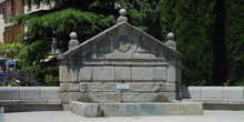 Fuente de piedra en Torrelodones