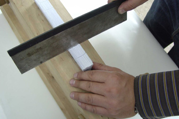 Serrar los cuadernillos