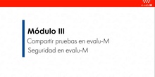 1. Modulo III. Compartir pruebas y preguntas