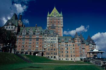 Castillo de Frontenac, Quebec City, Canadá