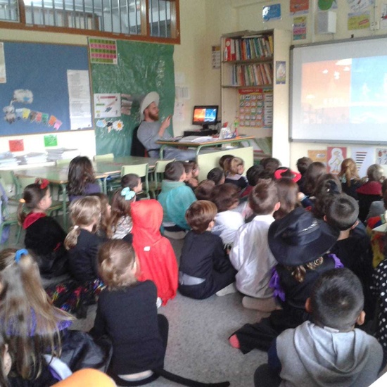 2018_10_31_1º disfruta terrorificamente en Halloween_CEIP FDLR_Las Rozas 35