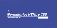 Formularios con HTML y CSS Parte1