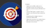 EL PIB - Metas de aprendizaje