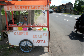 Carrito de refresco, Jogyakarta, Indonesia