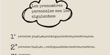 LOS PRONOMBRES PERSONALES
