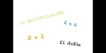 PRIMARIA - 2º - LA MULTIPLICACIÓN _ EL DOBLE - MATEMÁTICAS - FORMACIÓN