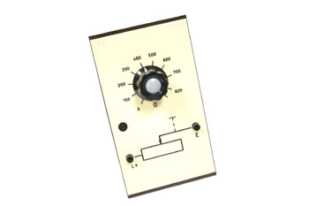 Panel con resistencias de cursor