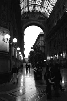 Interior de la Galería, Milán
