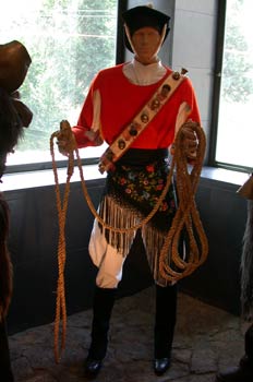 Disfraz de Issocadore de Mamoiada, Cerdeña, Italia