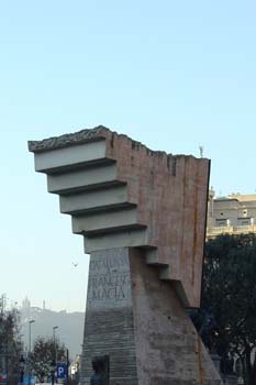 Monumento a Francesc Macià, Barcelona