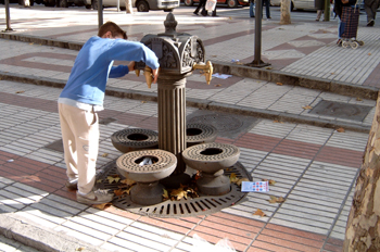 Fuente urbana