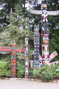 Parque de Totems, Cañón del Capilano, Vancouver