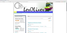 2.- Canal para familias del CRA Los Olivos: ¿Qué puedo encontrar en las páginas del CRA Los Olivos?