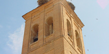 Torre de iglesia en San Martín de la Vega