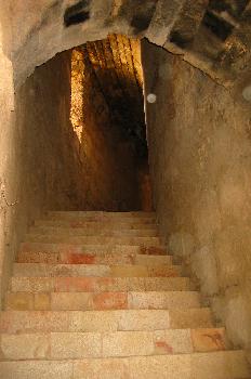 Entrada de una casa, Jarash, Jordania