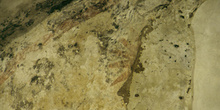 Fragmento de pintura de la iglesia de Santo Adriano, Tuñón, Prin