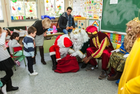 Los RRMM y Papá Noel en INF 5A 49
