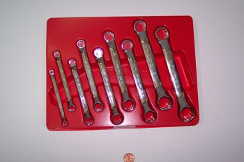 Llaves acodadas dobles de estrella en pulgadas para motor de rea