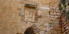 Puerta gótica. Colegiata de Alquezar. Huesca